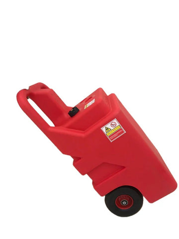 Olmecs Big Plastic JerryCan 120L Petrol Gas Diesel Fuel Tank Oil Container with wheels Tank with Pump