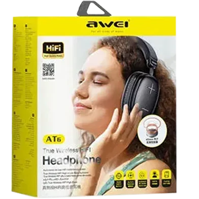Awei AT6 Wireless Stereo Overhead Headphone