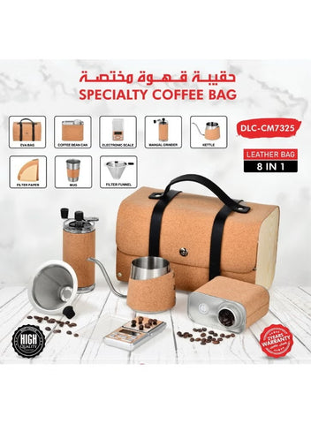 Specialty Coffee Bag – 7-in-1 Leather Petolar Kit