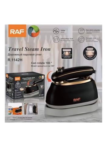 RAF 2-in-1 Steam Iron – Portable Garment Steamer & Dry Iron for Clothes