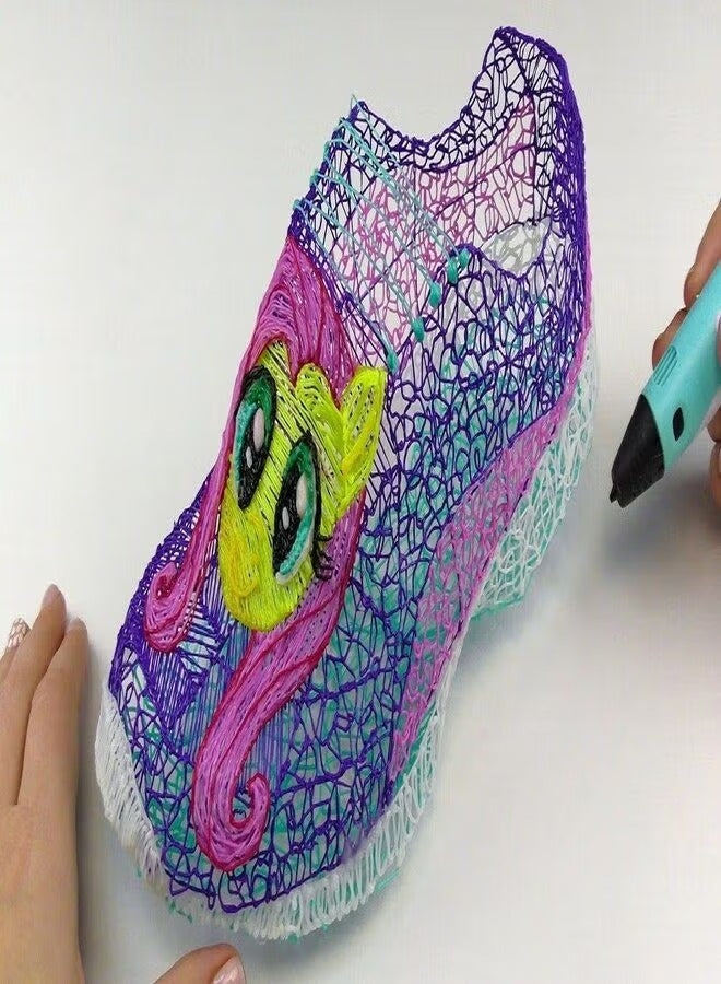 3D Printing Pen Low Temp High Quality filament LP06 Art Set for Age 4+