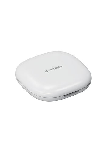 Goaltage LumiGlow Travel Makeup Mirror with LED, Rechargeable Battery, 5X Magnifying Function, and Compact Design