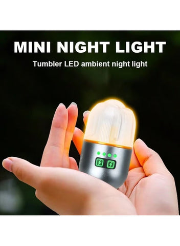 Portable Camping Tent Lamp Flashlight 400mAh 9 Light Modes for Outdoor Hiking