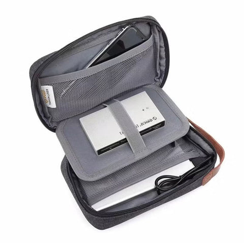 POSO Water Resistant Bag With USB Charging Grey