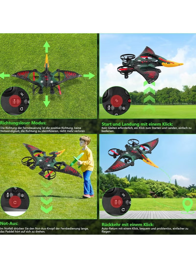RC Aeroplane 2.4GHz Remote Controlled Floating Fighter Plane Quadcopter