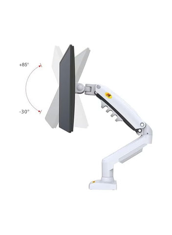 F80 Desktop Gas Spring 17-30 inch LCD LED Monitor Stand mounting arm Full Motion Monitor Stand Load Capacity 2-9 kg