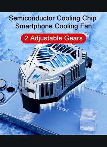 AL07 Mobile Phone Cooling Fan Dual Gears Two Speed Modes