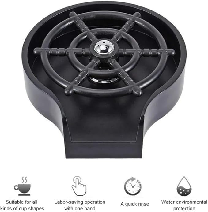 Olmecs Glass Rinser For Kitchen Sink