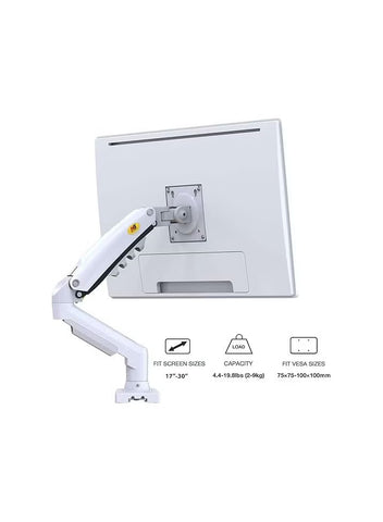 F80 Desktop Gas Spring 17-30 inch LCD LED Monitor Stand mounting arm Full Motion Monitor Stand Load Capacity 2-9 kg