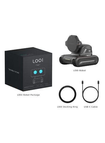 AI Robot Companion by Tangible Future – ChatGPT-Powered Desktop Assistant with Voice Interaction, Face & Gesture Recognition, Emotional Personality, Memory, and 10W Wireless Charging