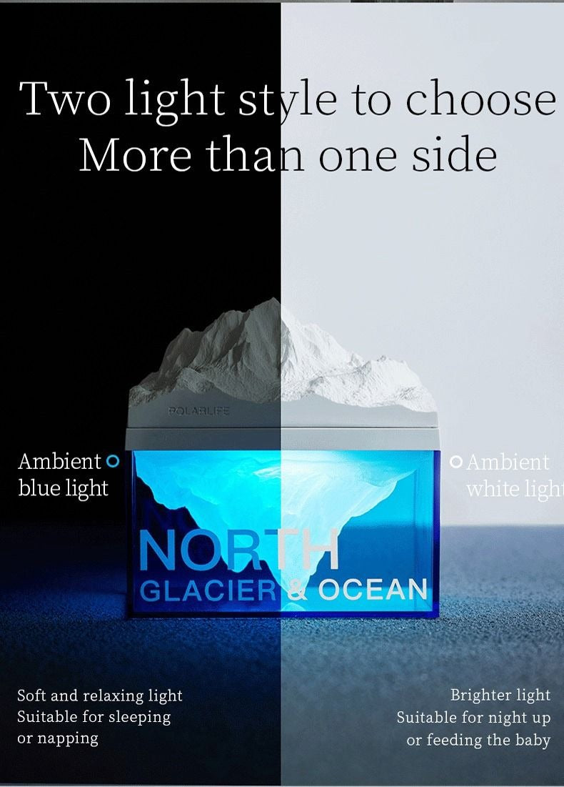 Glacier Night Light Bluetooth Speaker