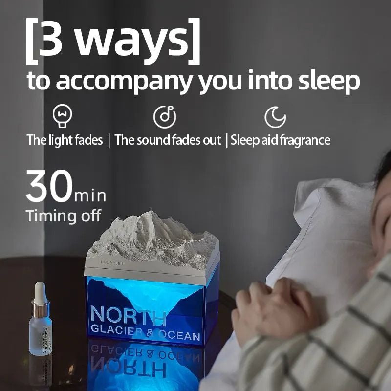 Glacier Night Light Bluetooth Speaker