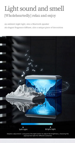 Glacier Night Light Bluetooth Speaker
