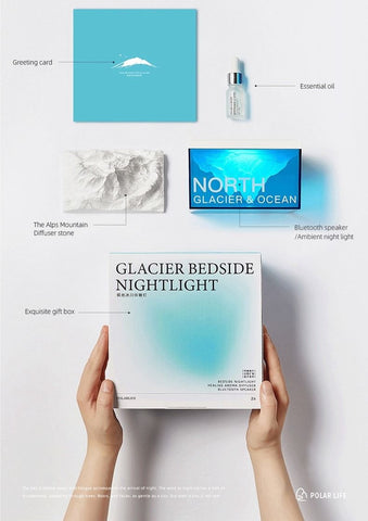 Glacier Night Light Bluetooth Speaker