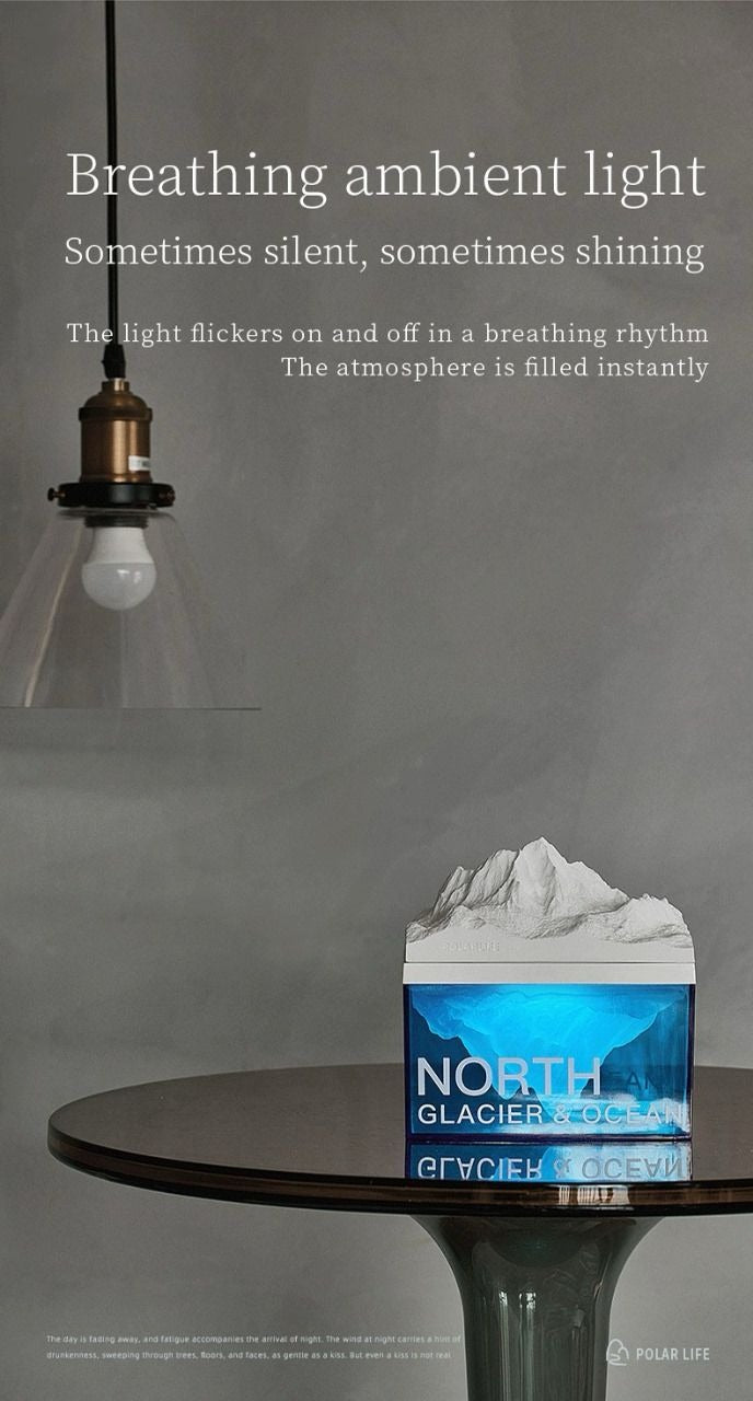 Glacier Night Light Bluetooth Speaker