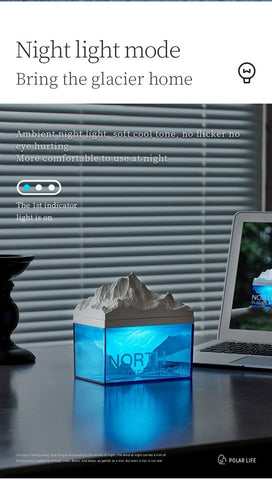 Glacier Night Light Bluetooth Speaker