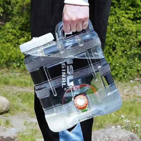 Olmecs Transparent Water Storage Container 15L