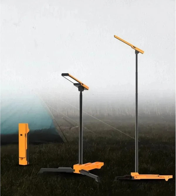 Olmecs Portable Foldable Camping Light Telescopic Height-adjustable Working Light