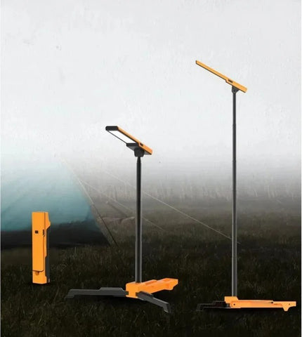 Olmecs Portable Foldable Camping Light Telescopic Height-adjustable Working Light