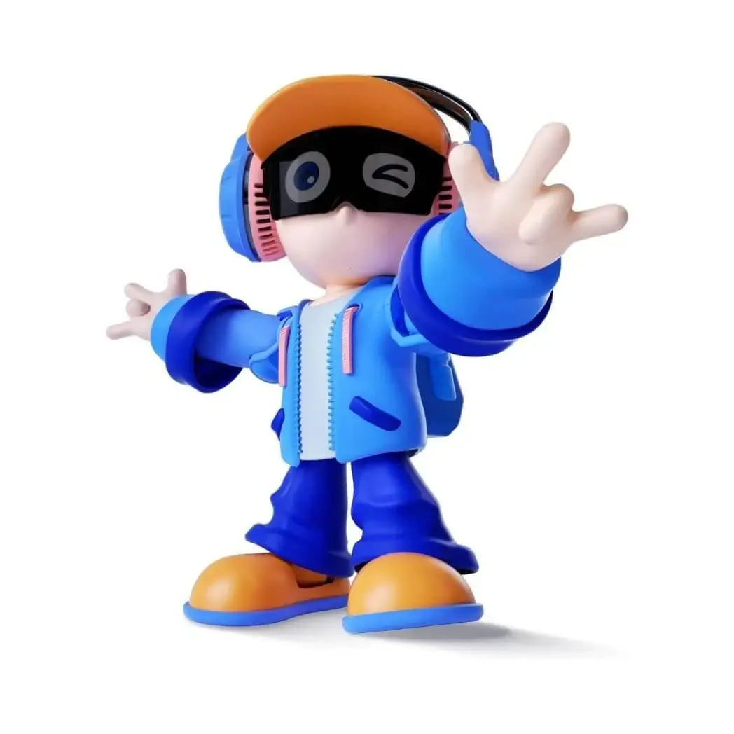 Meteer AI Interactive Robot Pet Toy | Voice Chat, Auto Music Recognition and Dancing