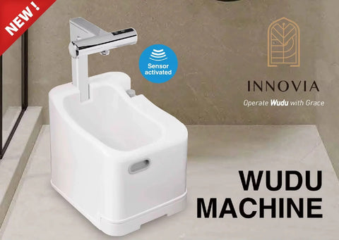 New smart ablution device with sensor from