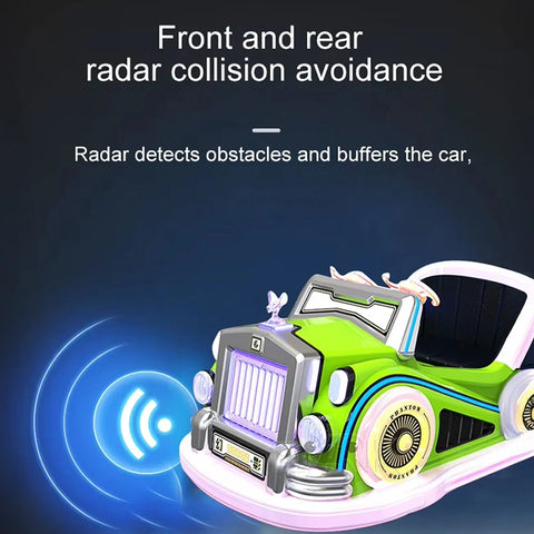 EMMA Bumper Car Baby Kids Battery Operated Electric Car Children Ride Rocking Bumper Car