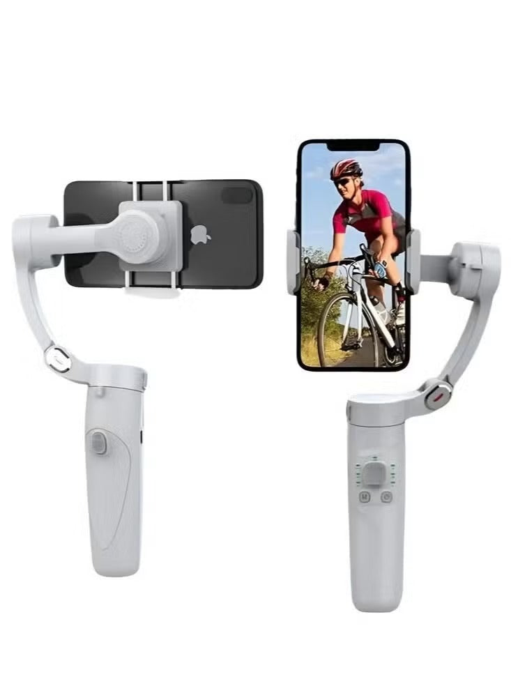 Merak 3-Axis Foldable & Pocket size Anti -Shake Smartphone Gimbal Stabilizer with Face Tracking & Bluetooth Control