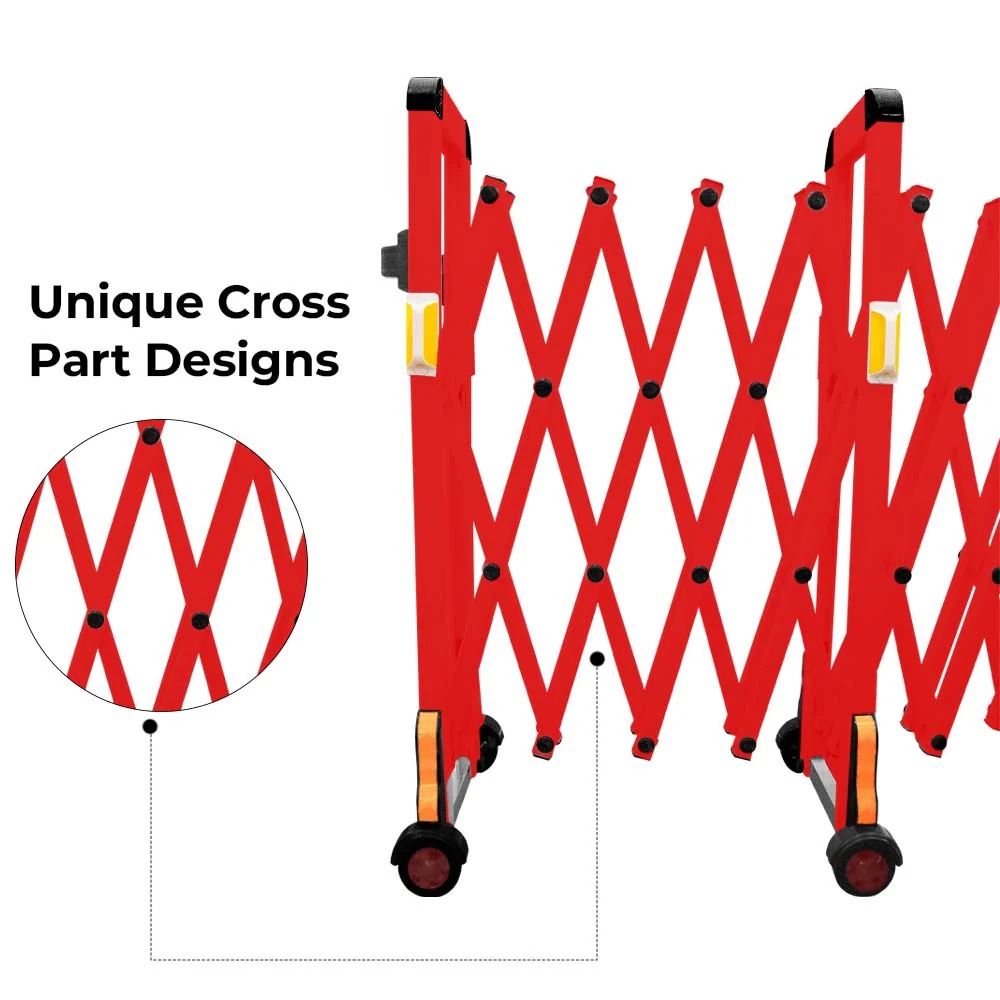 Aluminum Extendable Barrier | 4 Meter Barricade for Unauthorized Access