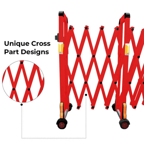 Aluminum Extendable Barrier | 4 Meter Barricade for Unauthorized Access