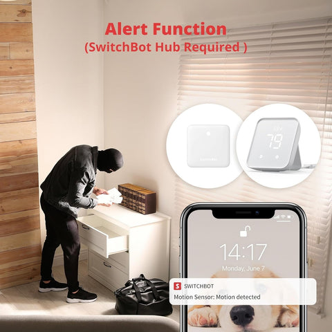 SwitchBot Motion Sensor White, W1101500