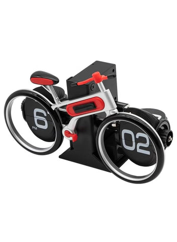 Bicycle Flip Clock, Flip Down Clock,Retro Digital Flip Desk Clock,Vintage Design Auto Flip Clock