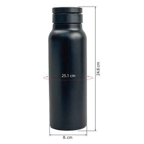 Stainless Steel Water Bottle With Magnetic Lid 750ml