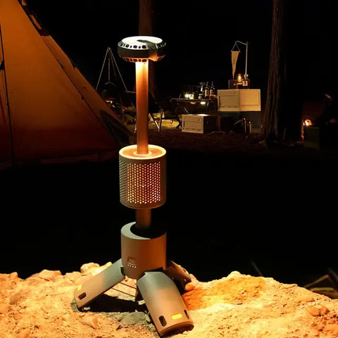 Portable Telescopic Tripod Camping Light 10000Mah