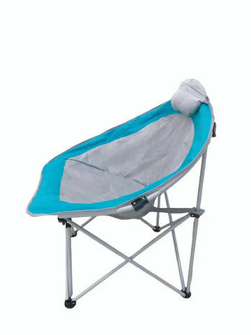 Willow Foldable Camping Chair Beach Chair with Pillow and and Cup Holder