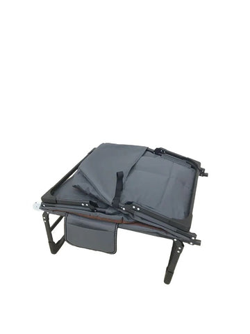 Willow Folding Camping Bed Portable Sleep Bed with Pockets Comfort Chair