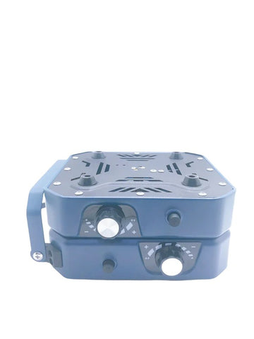 Olmecs Portable Foldable Camping Gas Stove with Grill Two Adjustable Burners 16000 BTU