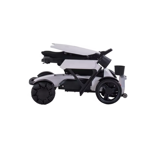 Lightweight Foldable Electric Wheelchair | Aluminum Alloy Power Wheelchair with 150kg Capacity