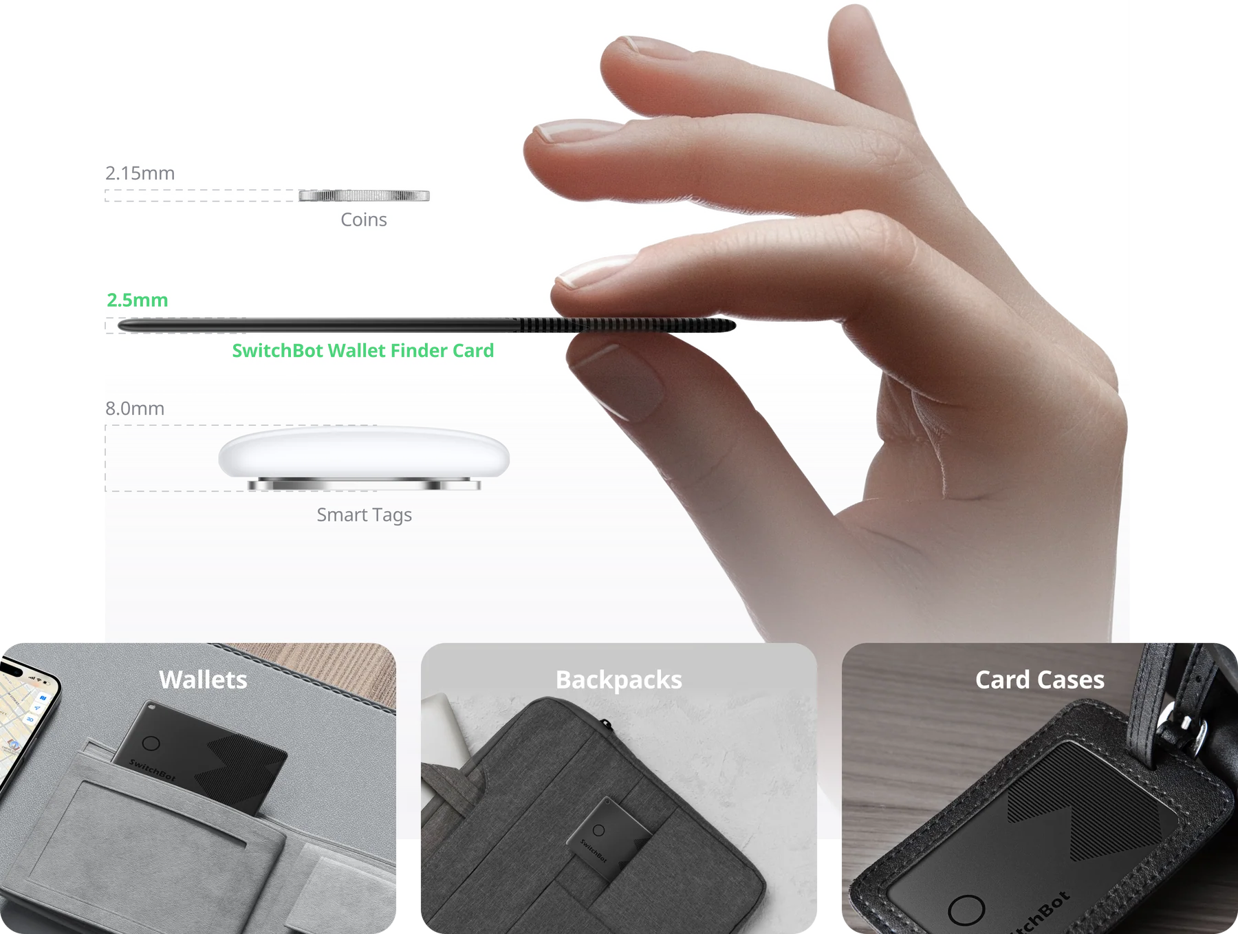 SwitchBot Wallet Finder Card