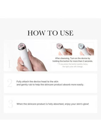 Medicube AGE-R Booster Pro X2 Pink | 8-in-1 Smart Facial Device