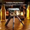 Foldable Mobile Phone Holder, Multifunctional Tripod Stand, Magnetic Desk Stand, Portable Selfie Stick