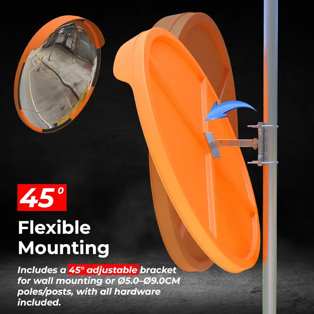 Olmecs Premium Convex Safety Mirror - 80CM