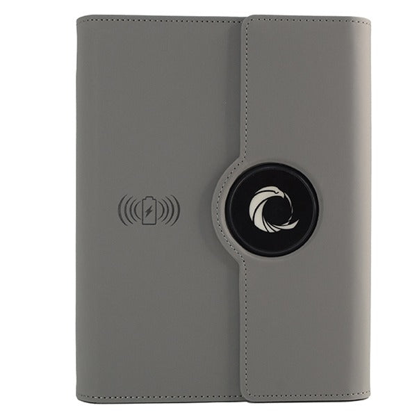 Executive Hi-Tech Portfolio Power Bank With Wireless Charging Technology