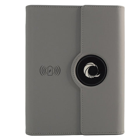 Executive Hi-Tech Portfolio Power Bank With Wireless Charging Technology