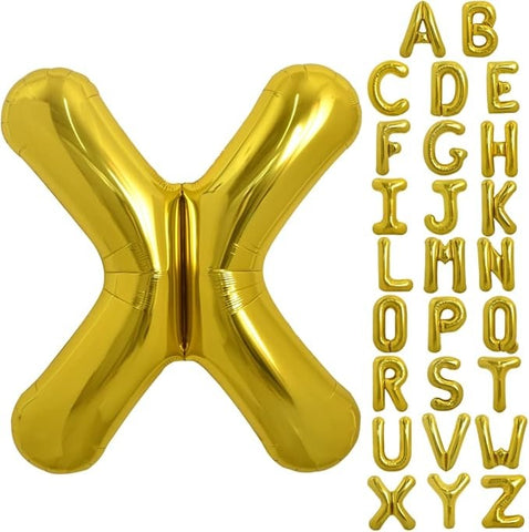 Willow 40 Inch Large Gold Letter for Birthday Party Anniversary Valentine's Day Supplies