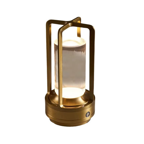 Lumison Crystal Lantern Table Lamp, Portable for Indoor / Outdoor