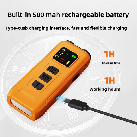 Dual-Head Ultrasonic Dog Repeller High-Power Long-Distance Bark Stopper