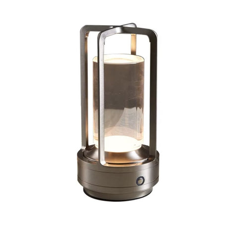 Lumison Crystal Lantern Table Lamp, Portable for Indoor / Outdoor