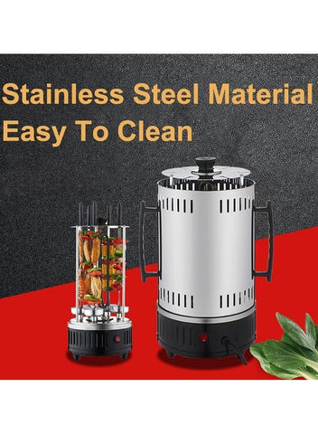 Sokany Stainless Steel Automatic Rotating Skewer Barbecue Machine – 1500W