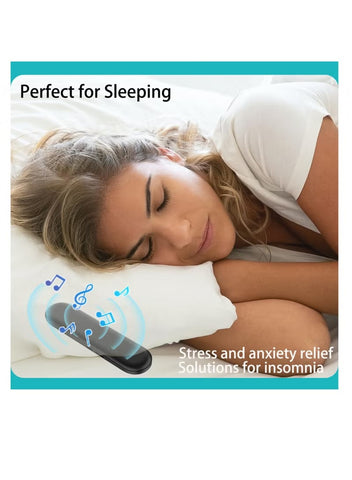 Bone Conduction Sleep Speaker - Wireless Bluetooth Sleep Aid Sound System