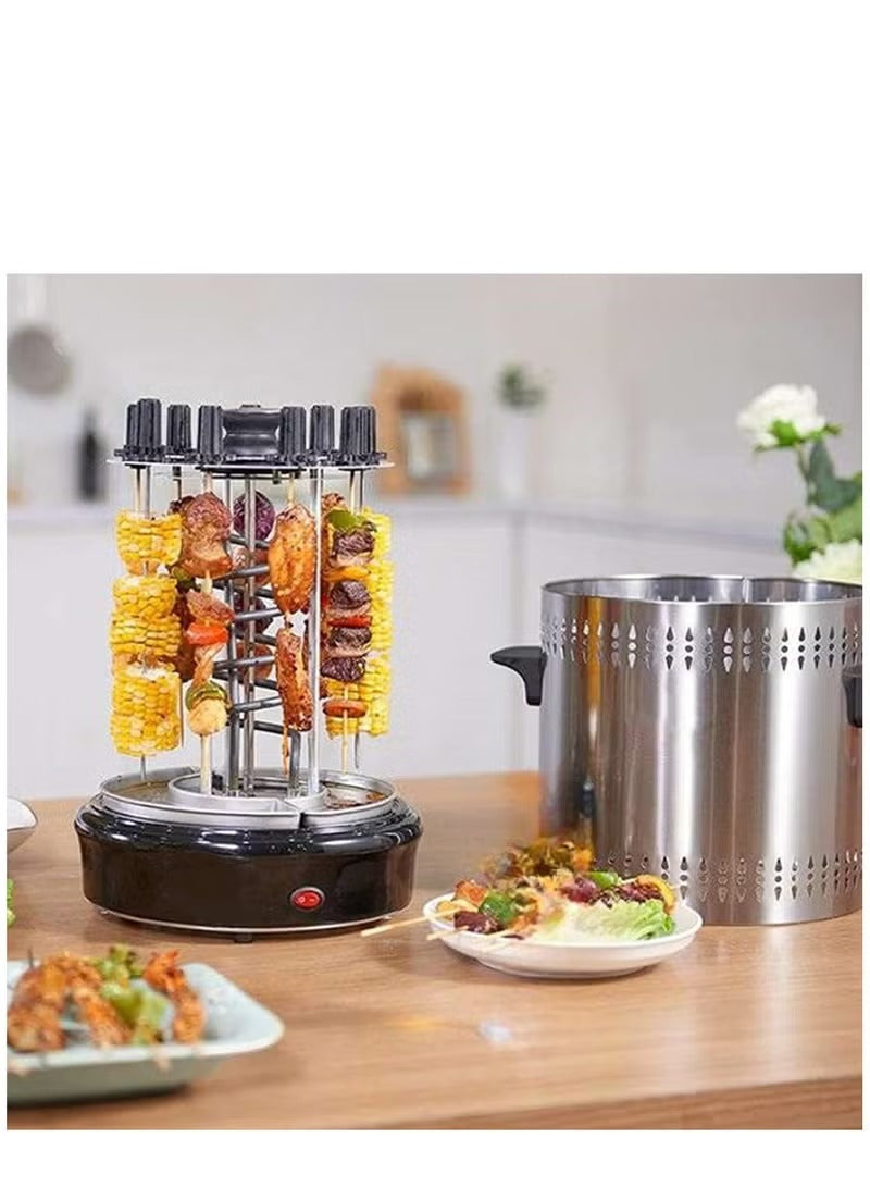 Sokany Stainless Steel Automatic Rotating Skewer Barbecue Machine – 1500W